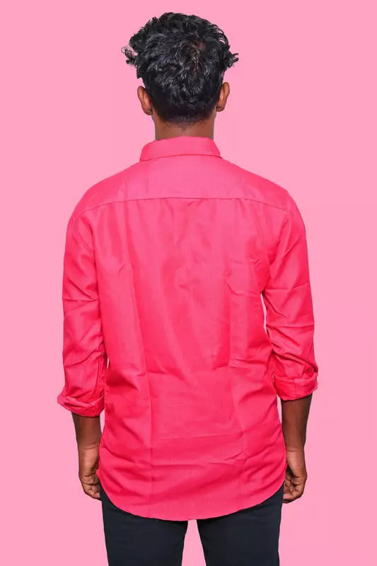 PLAIN SHIRT RED