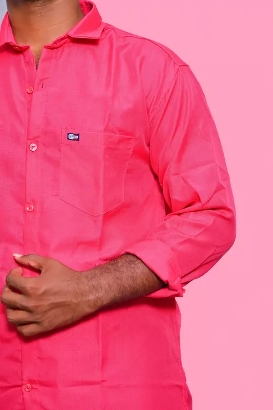 PLAIN SHIRT RED